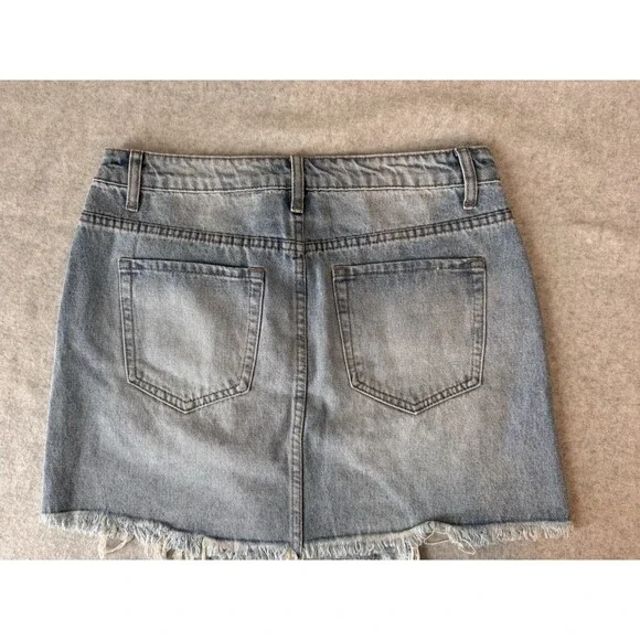 Bundle of 3 Women's Large Jean Mini Skirts Y2K Windsor/Indigo Rein Preppy - Picture 3 of 8